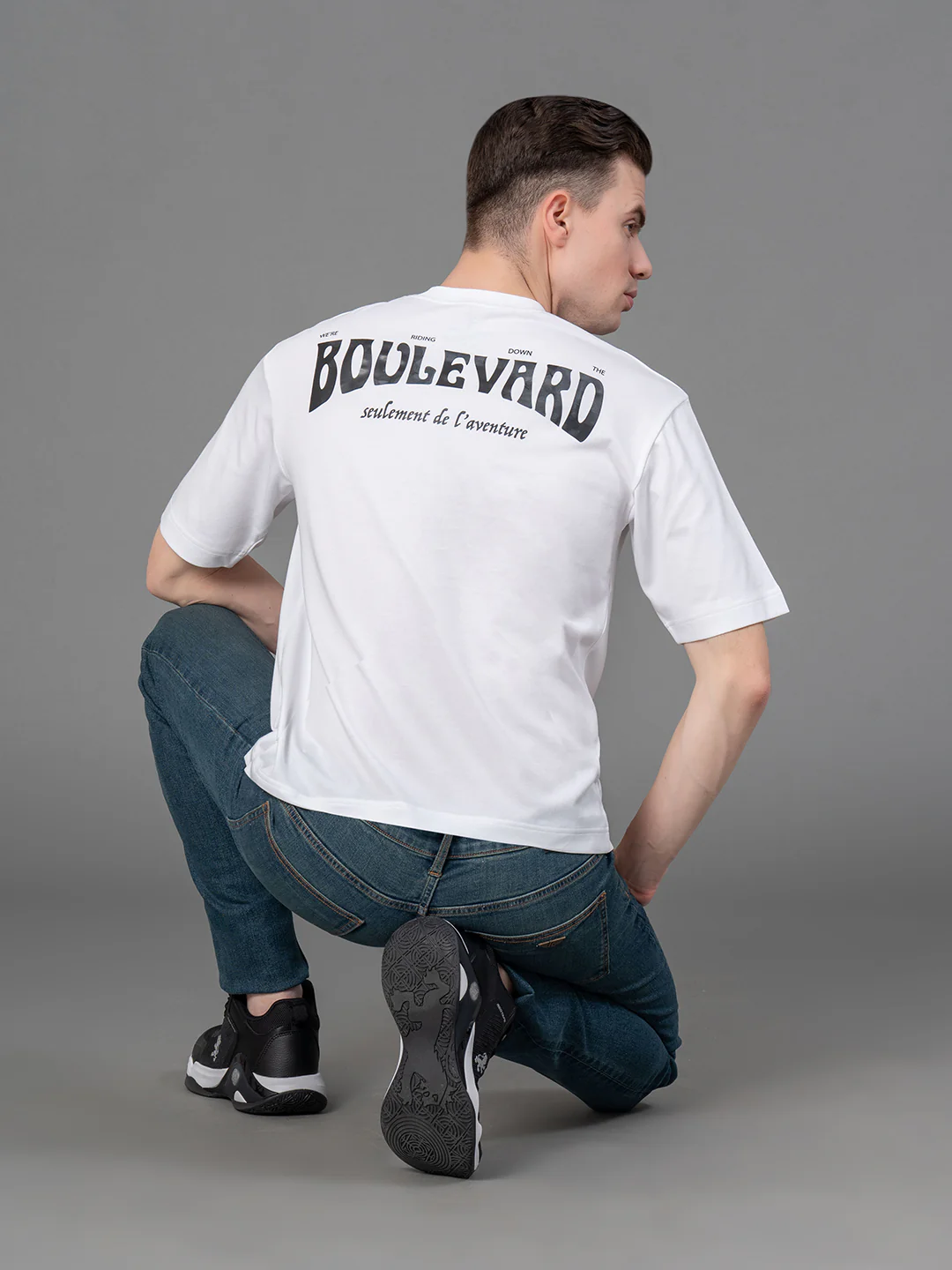 Graphic Oversized T-Shirt for Men - Image 5