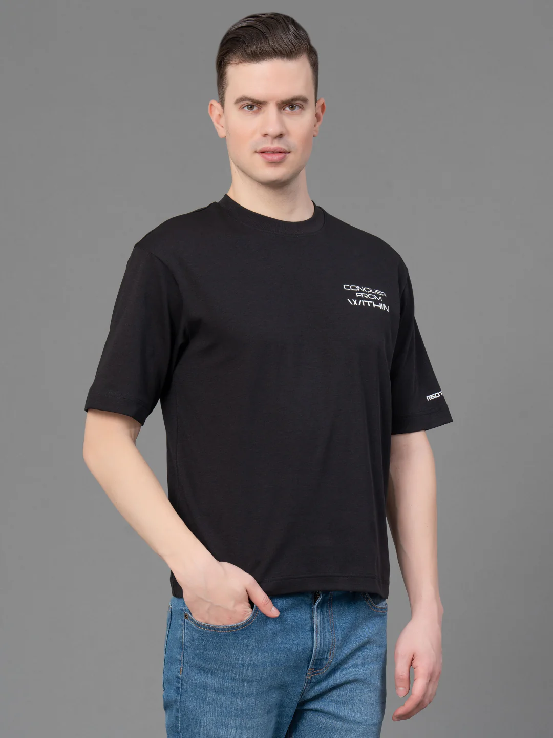 Graphic Oversized T-Shirt for Men - Image 2