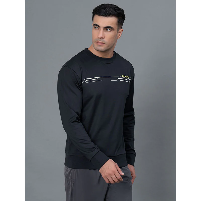 Graphic Print Athleisure Sweatshirt for Men - Image 2