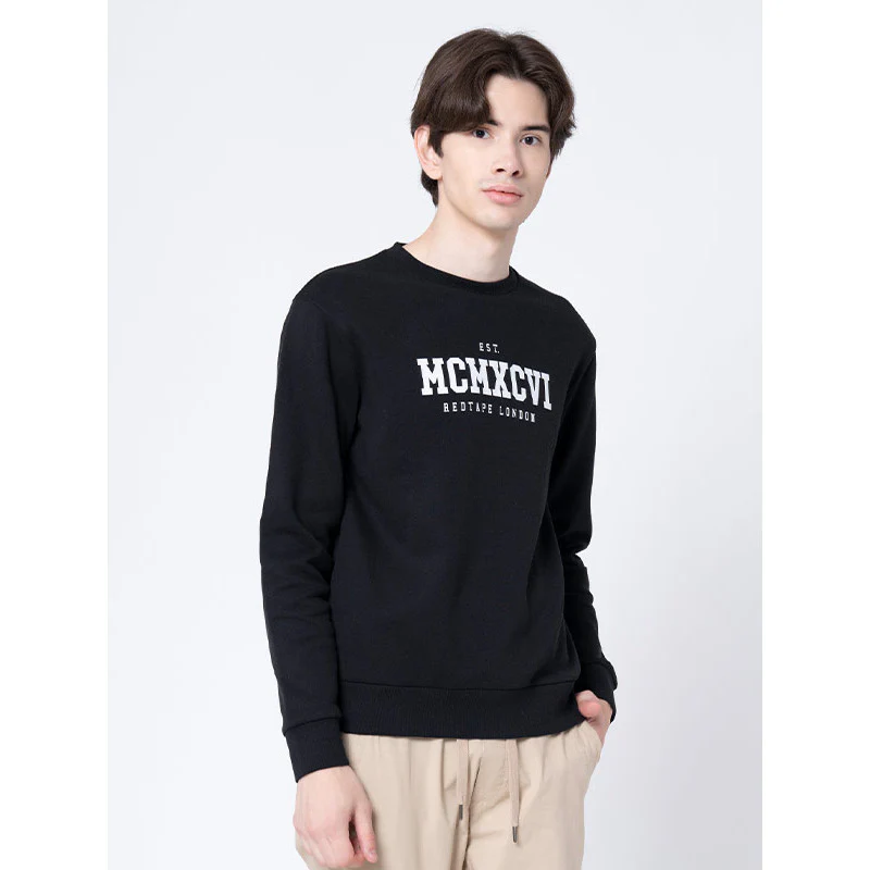 Graphic Print Sweatshirt For Men - Image 2