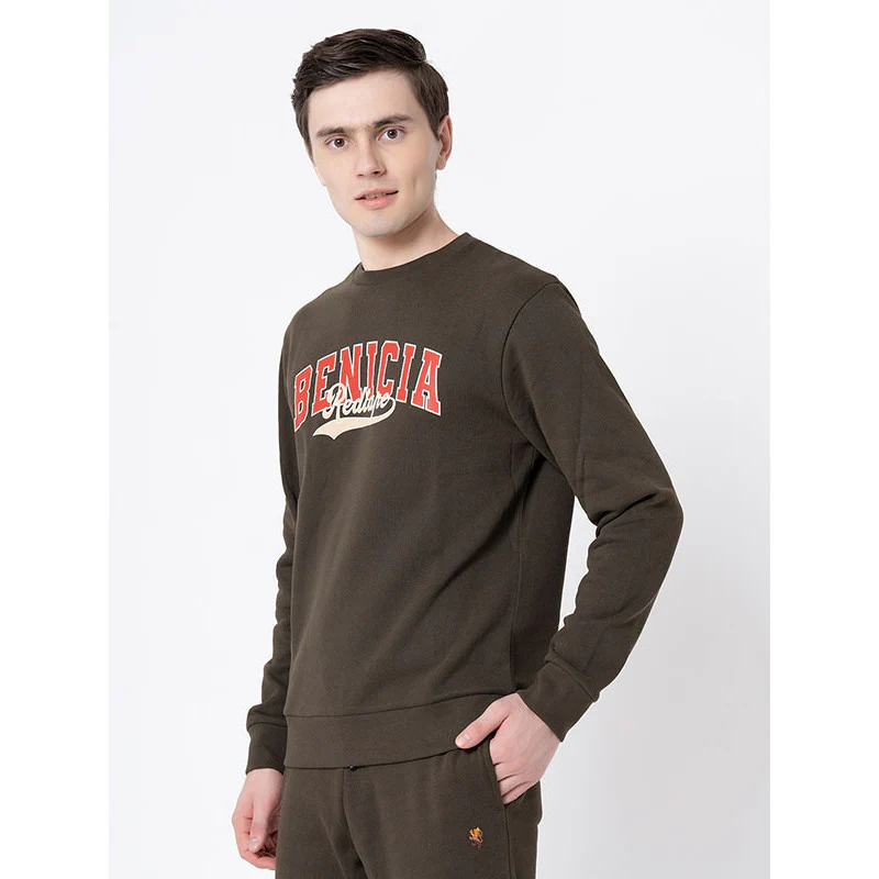 Graphic Print Sweatshirt For Men - Image 2