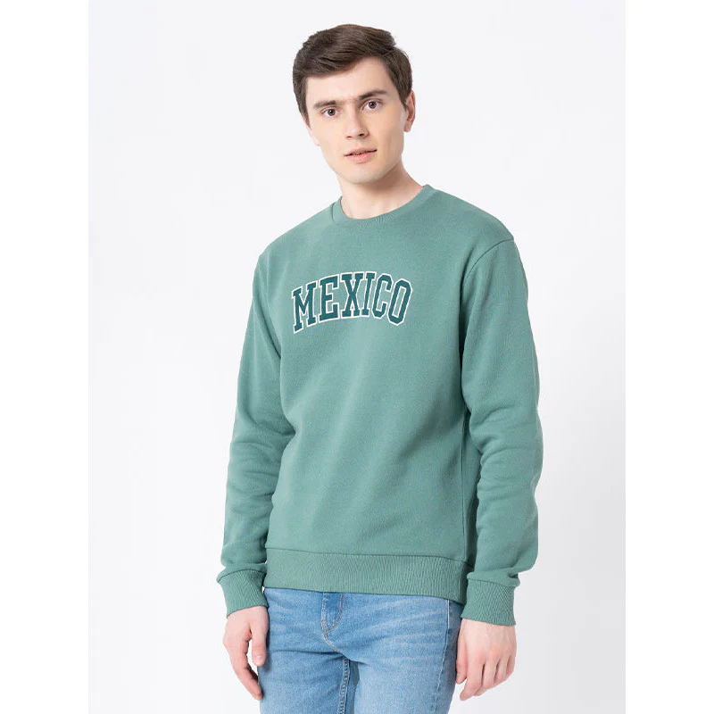 Graphic Print Sweatshirt For Men - Image 2