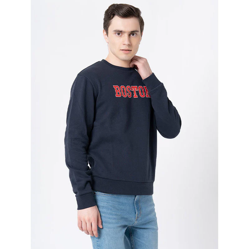 Graphic Print Sweatshirt For Men - Image 2