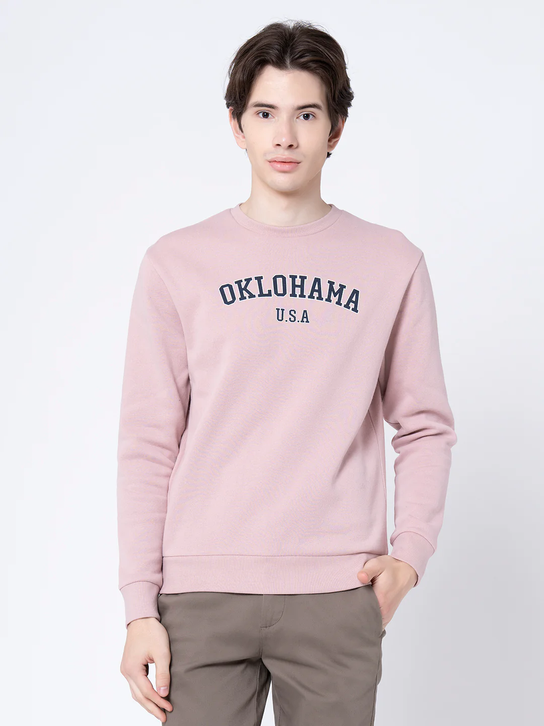 Graphic Print Sweatshirt For Men - Image 2