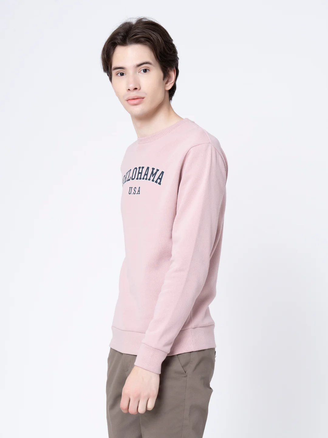 Graphic Print Sweatshirt For Men - Image 3