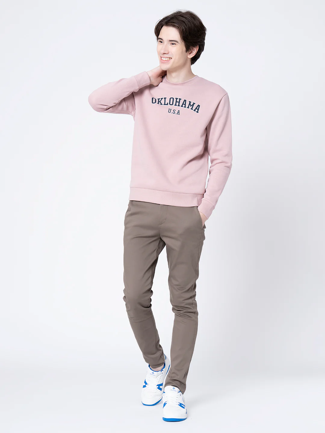 Graphic Print Sweatshirt For Men - Image 6