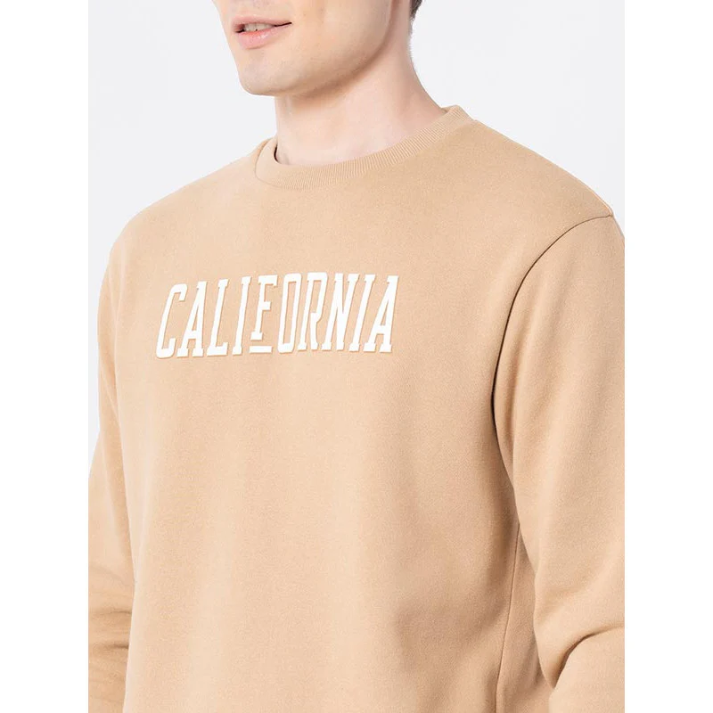 Graphic Print Sweatshirt For Men - Image 4