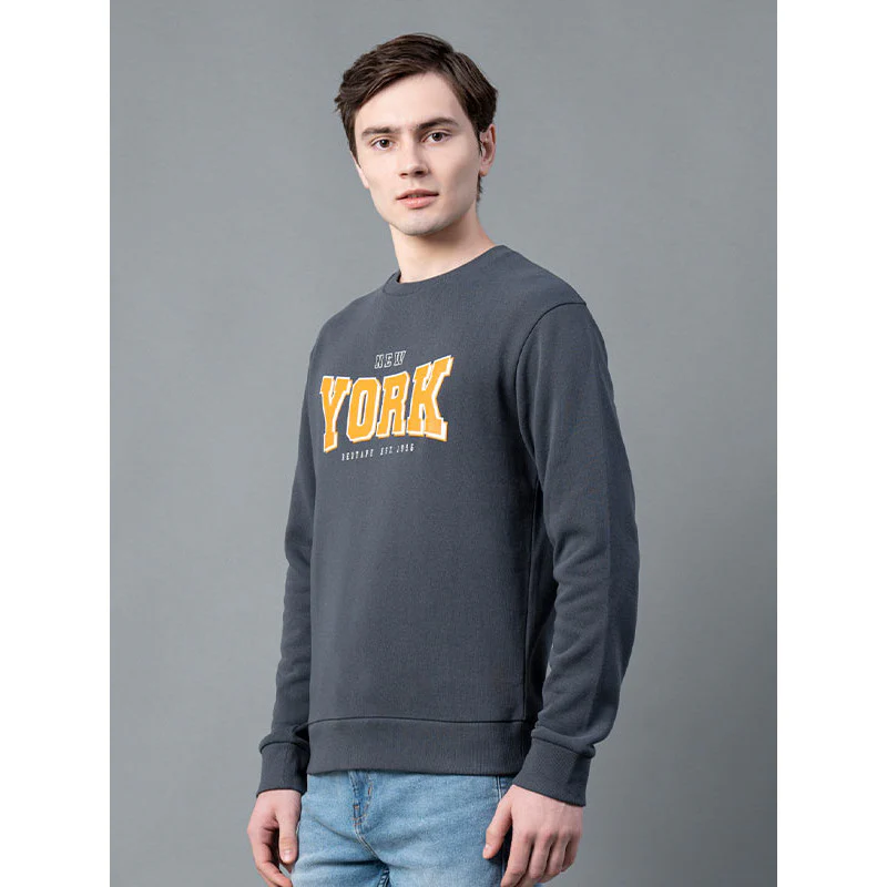 Graphic Print Sweatshirt For Men - Image 2