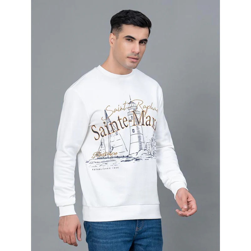 Graphic Print Sweatshirt for Men - Image 2