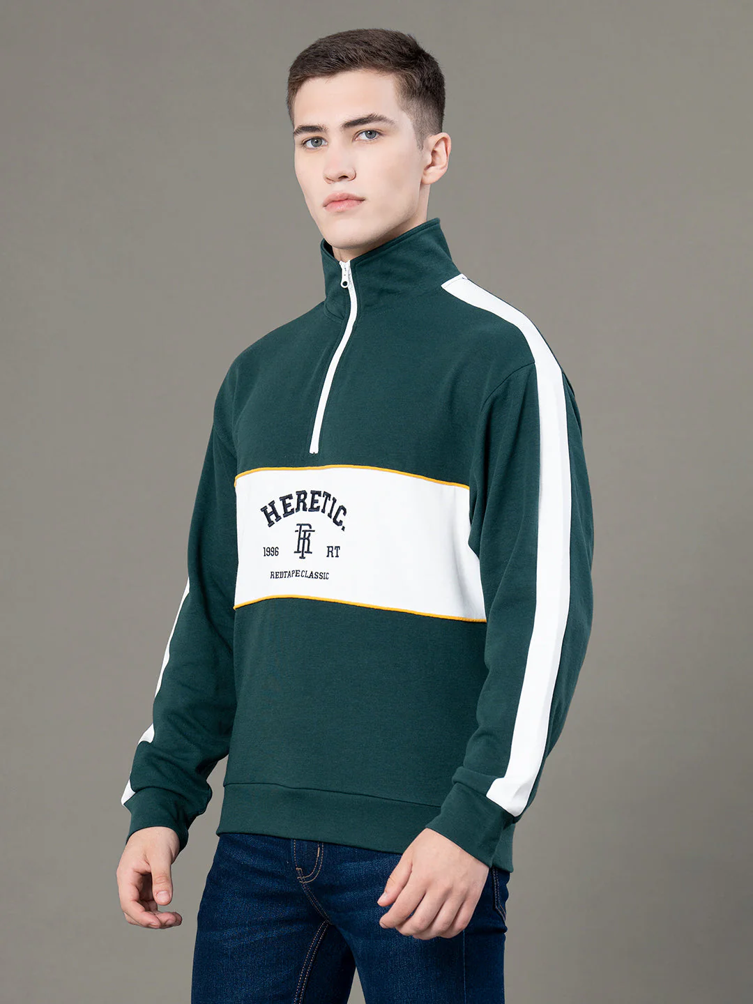 Half Zip Sweatshirt for Men - Image 2