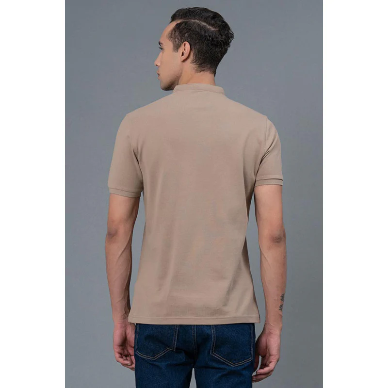 Henley Neck Men's T-Shirt - Image 3