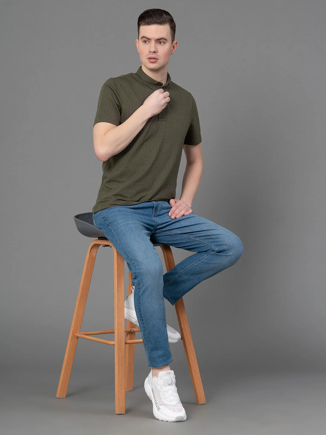 Henley T-Shirt for Men - Image 5