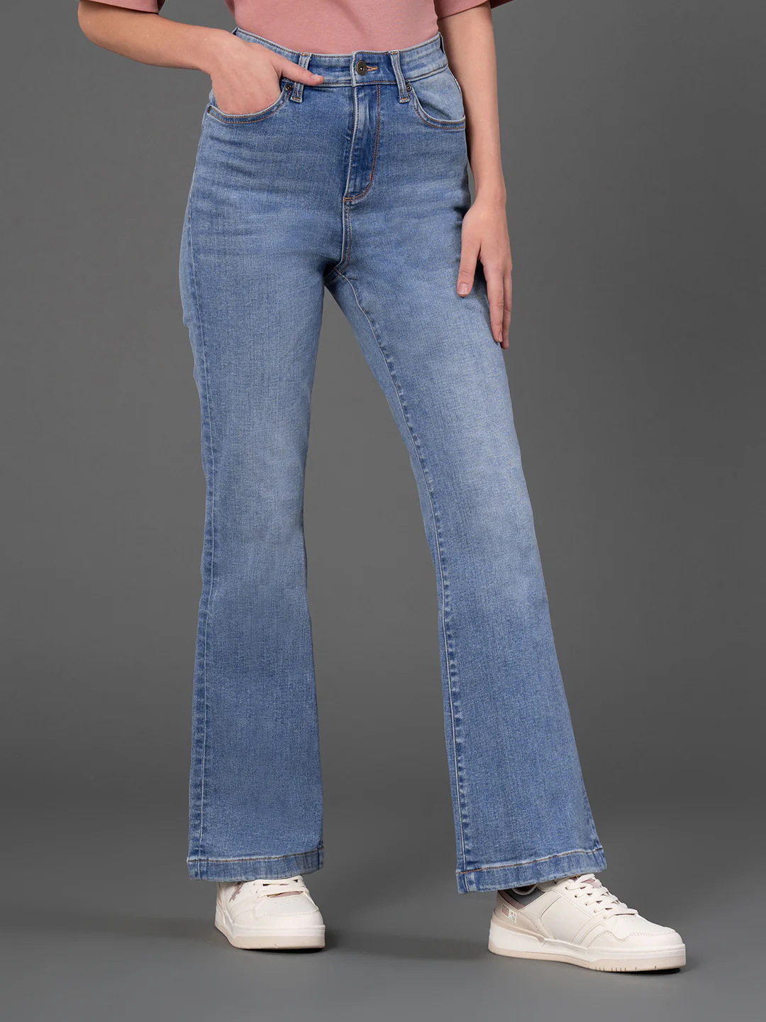 High Rise Bootcut Jeans for Women - Image 2