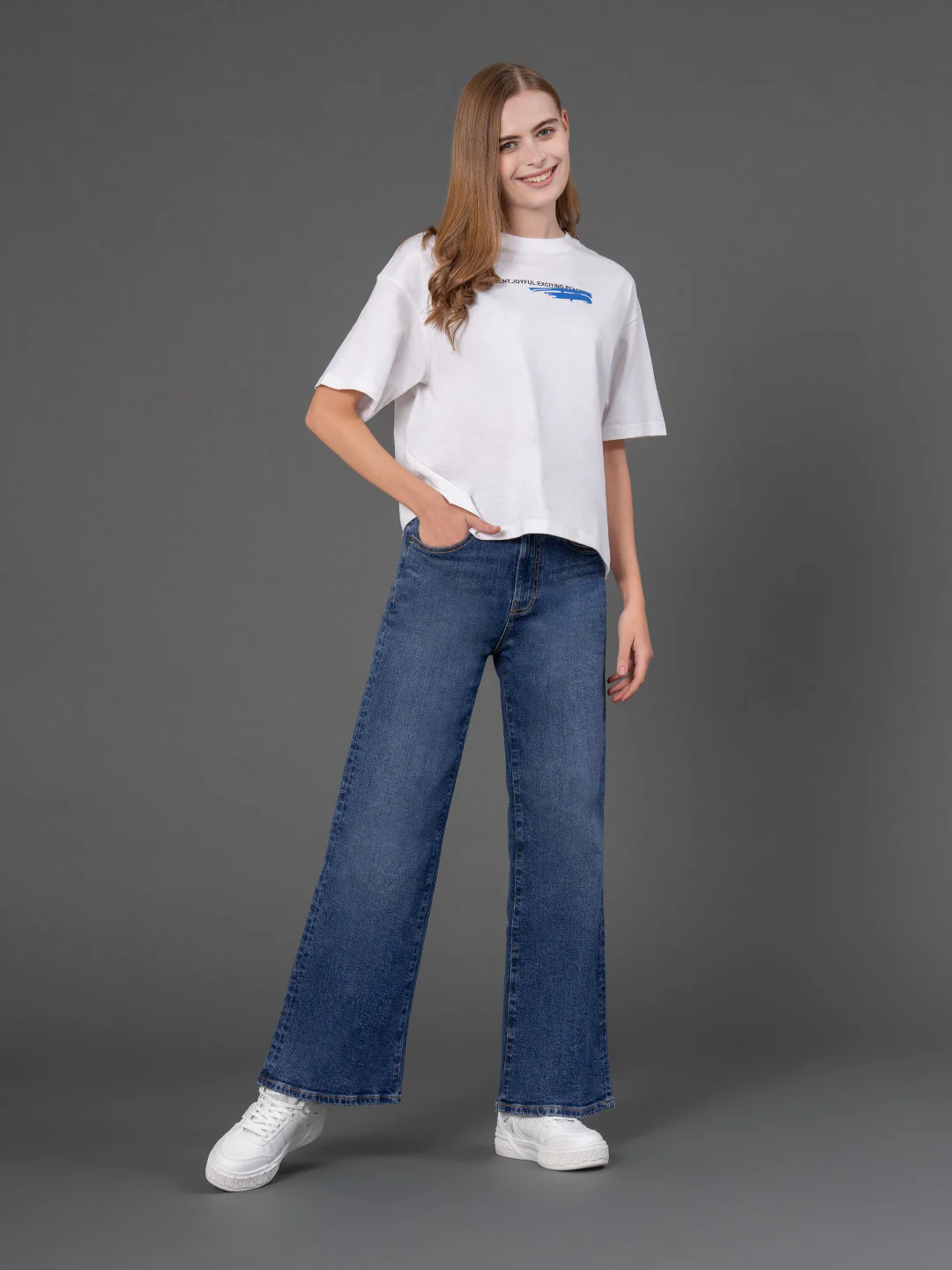 High Rise Flared Jeans for Women - Image 5
