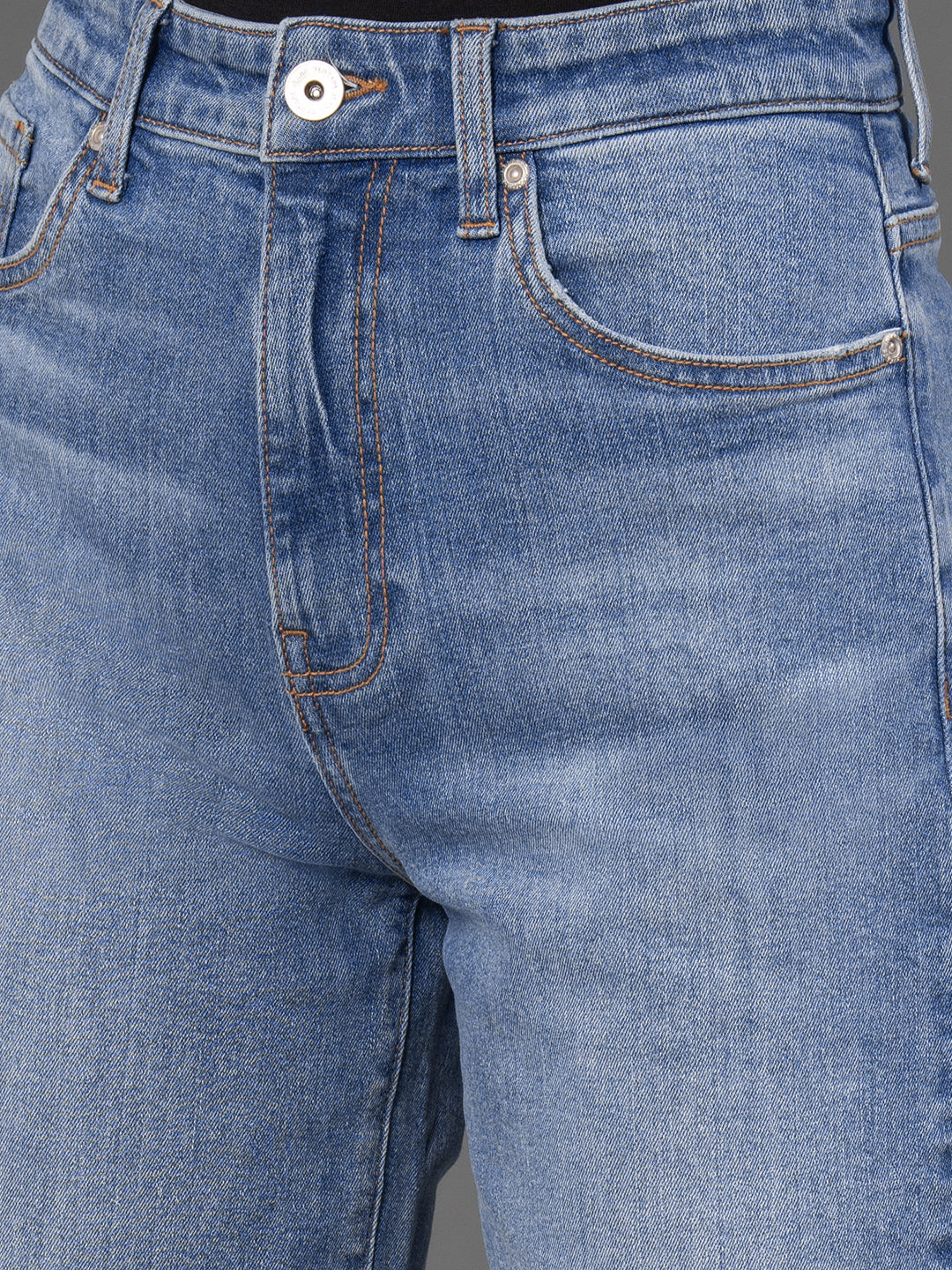 High Rise Flared Jeans for Women - Image 4