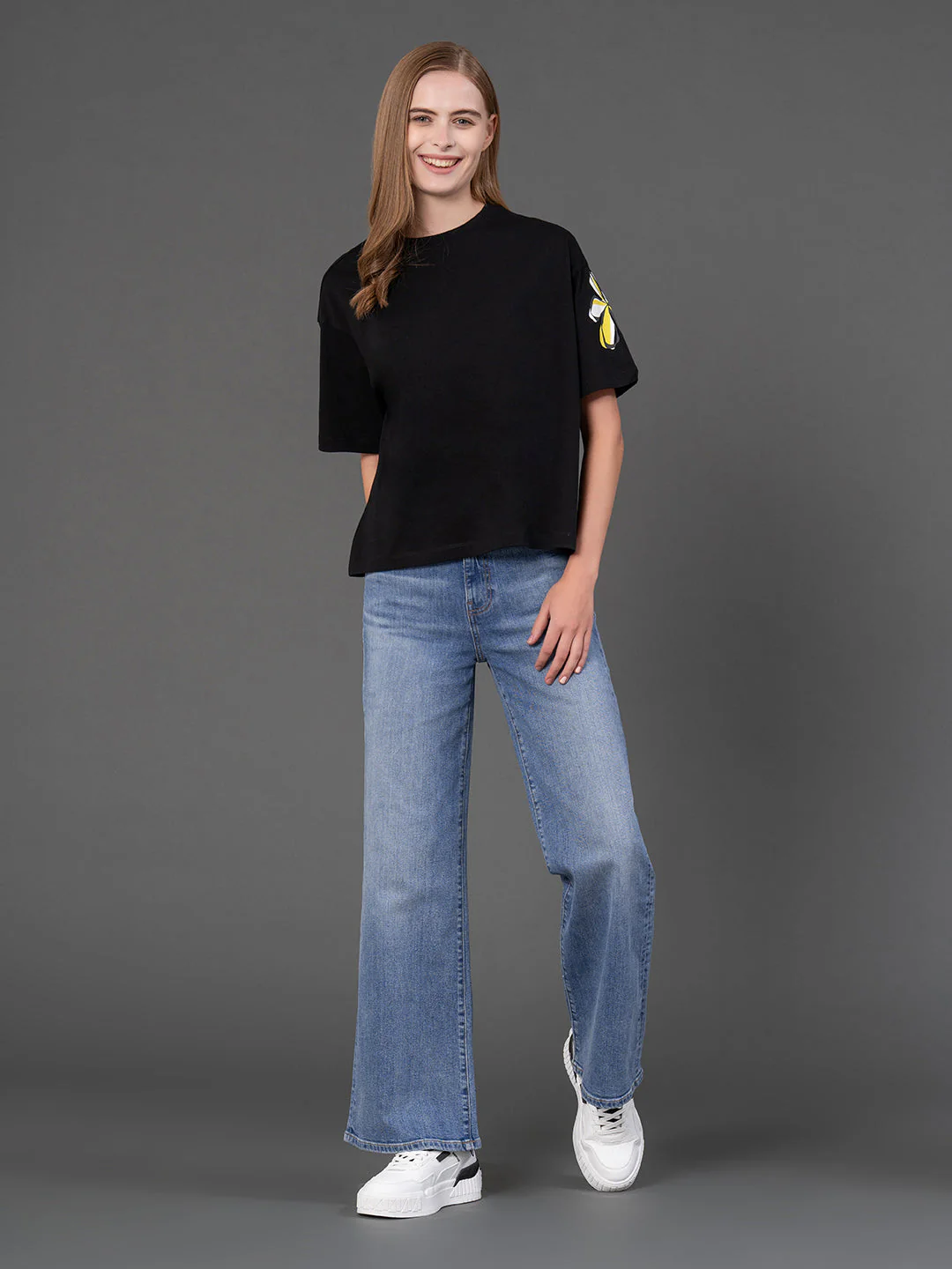 High Rise Flared Jeans for Women - Image 5