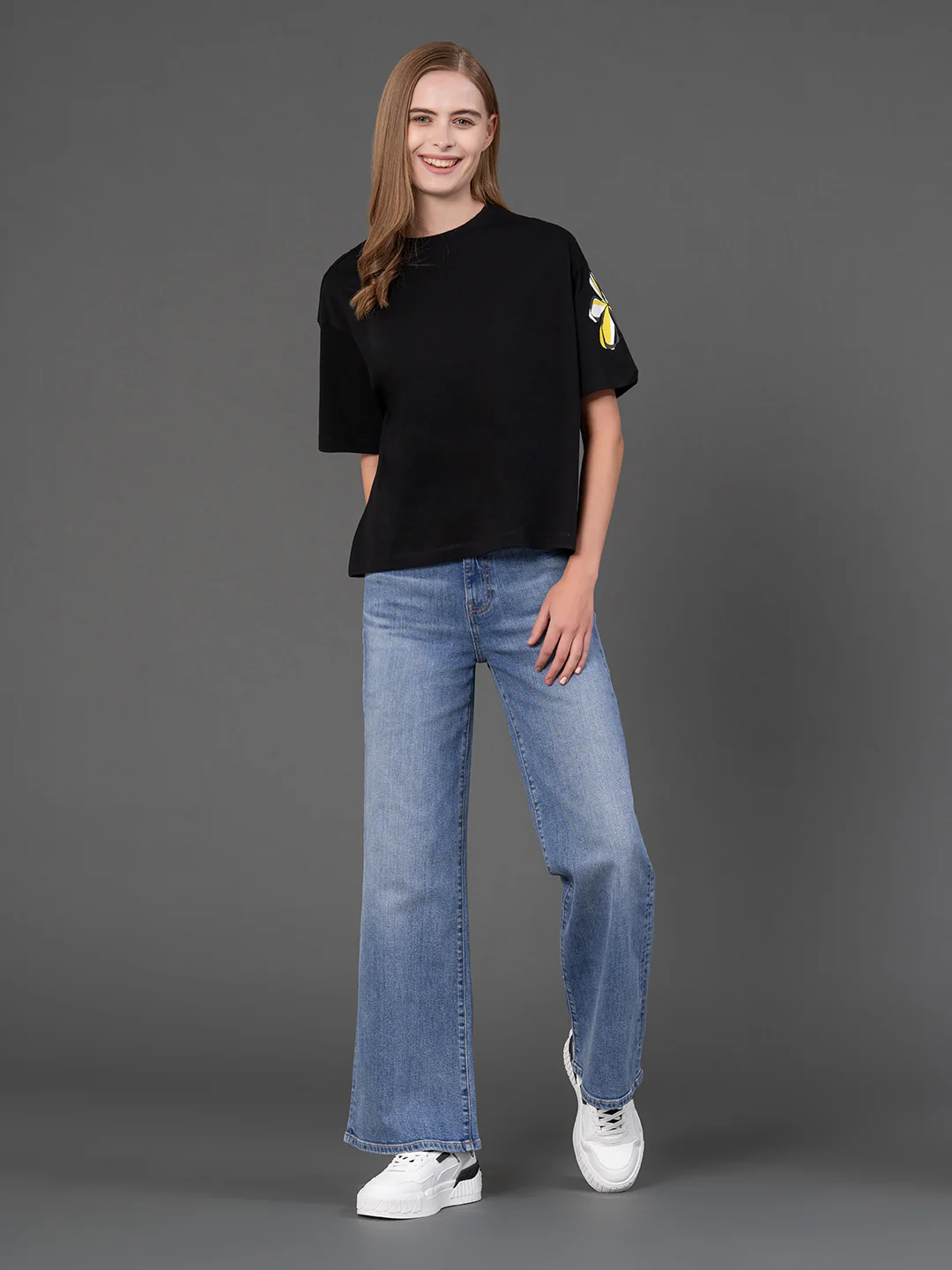 High Rise Flared Jeans for Women - Image 5