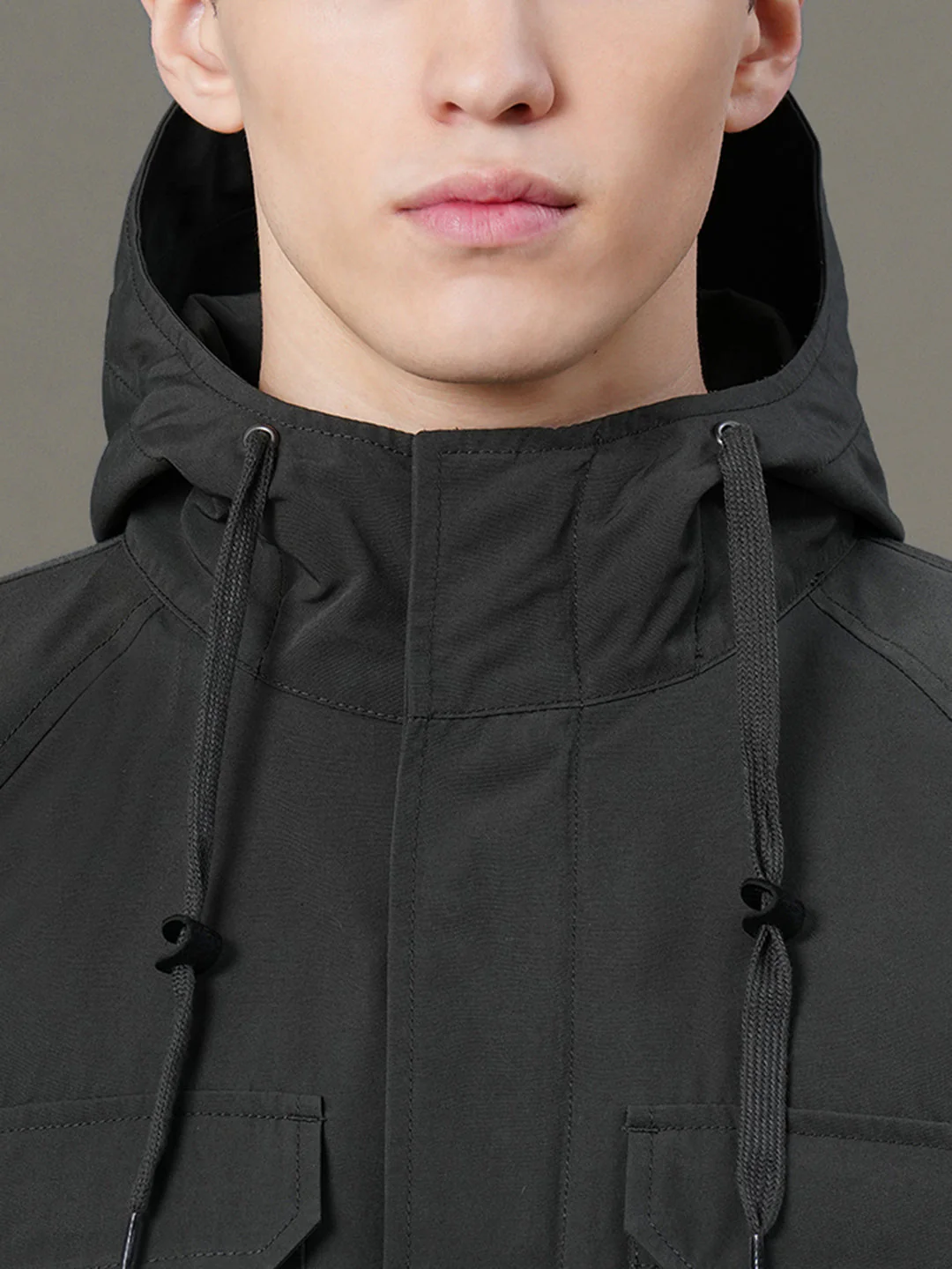 Hooded Four Pocket Jacket for Men - Image 4