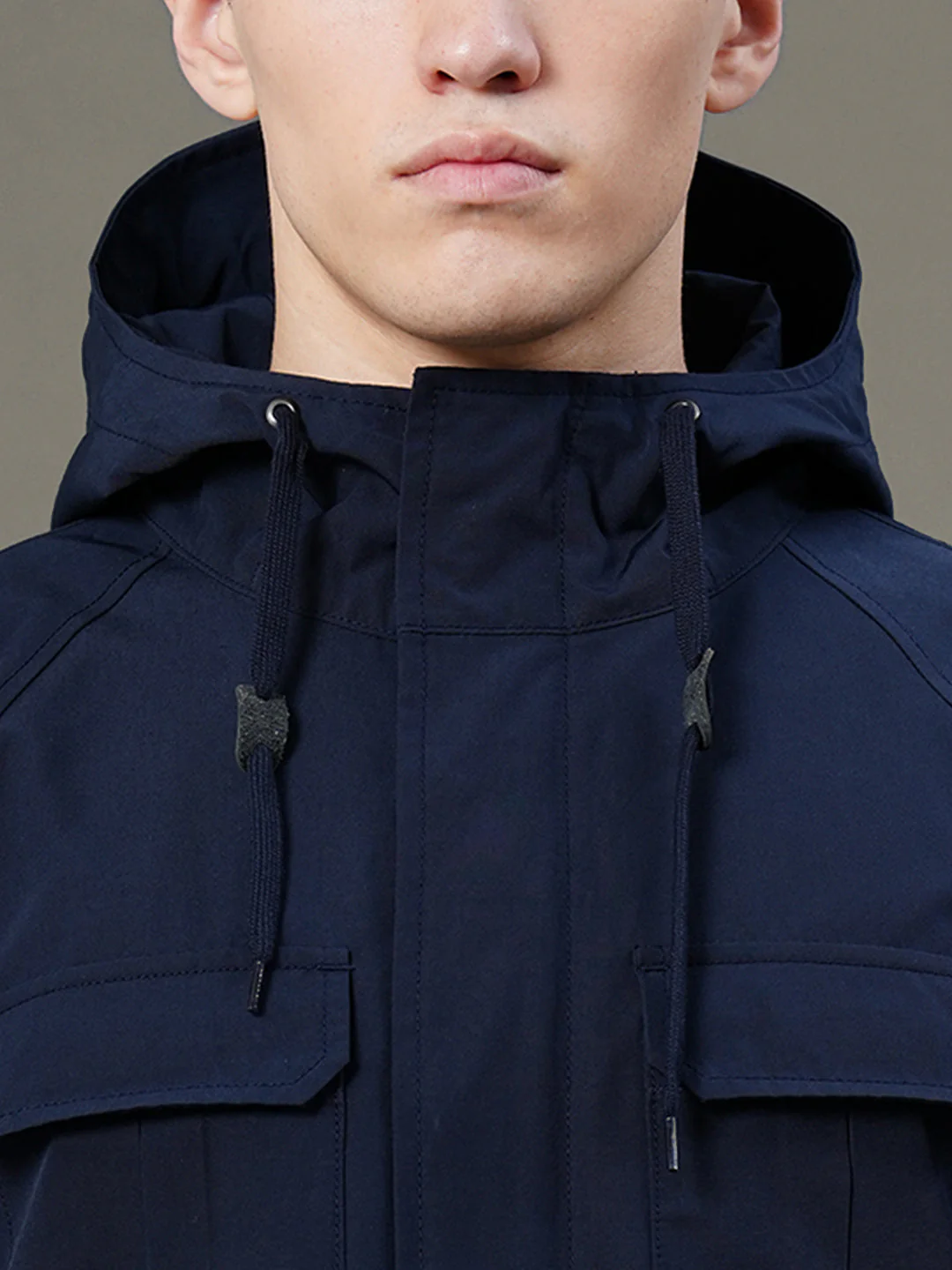 Hooded Four Pocket Jacket for Men - Image 4