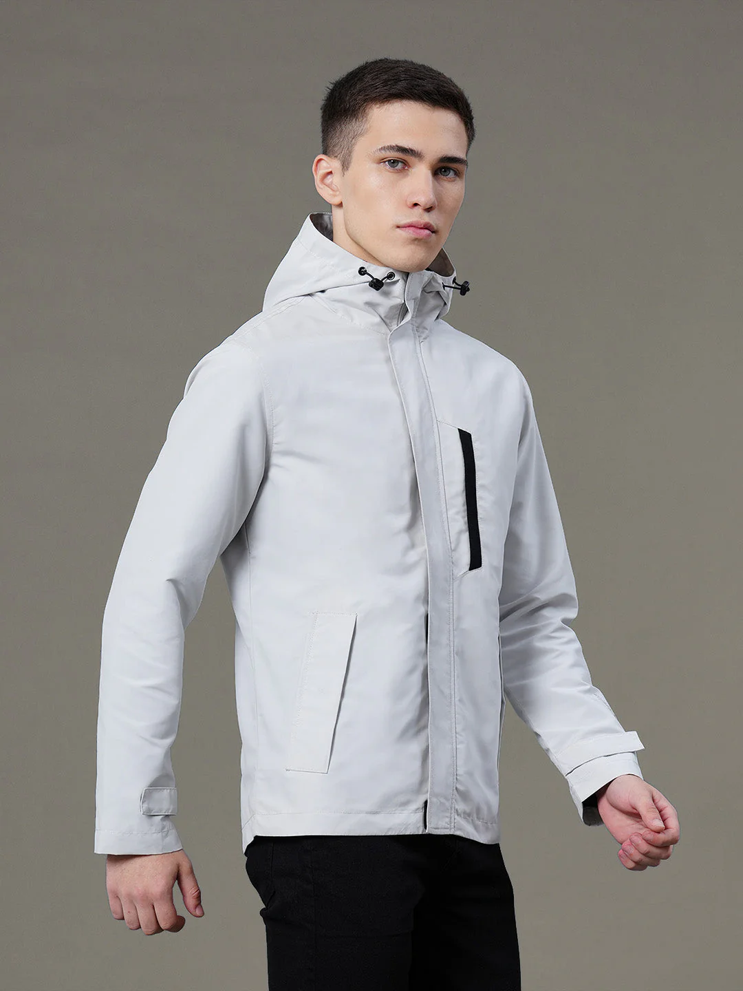 Hooded Light Jacket for Men - Image 2