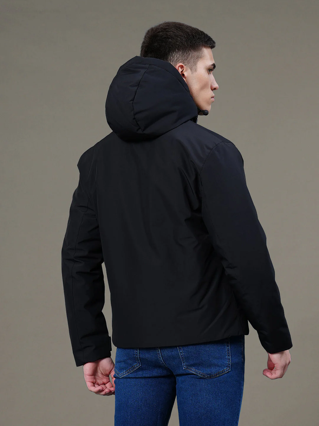 Hooded Padded Jacket for Men - Image 3