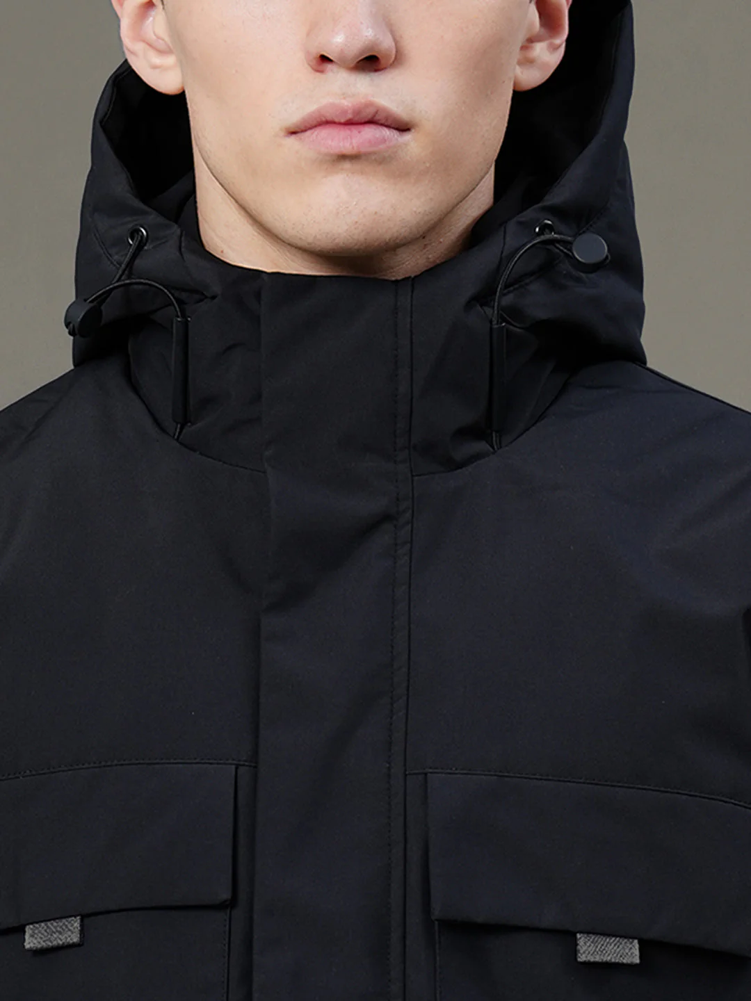 Hooded Padded Jacket for Men - Image 4
