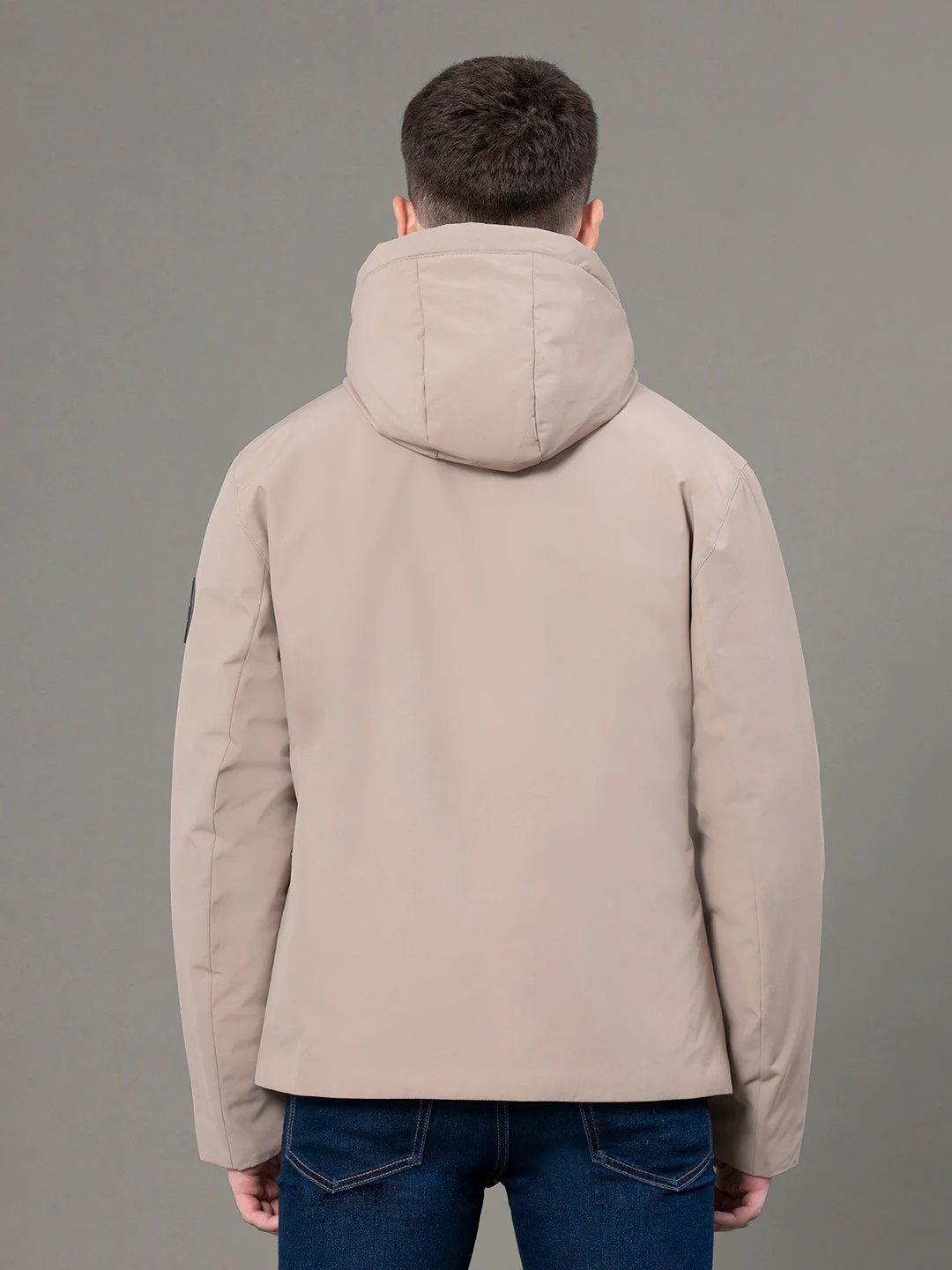 Hooded Padded Jacket for Men - Image 3