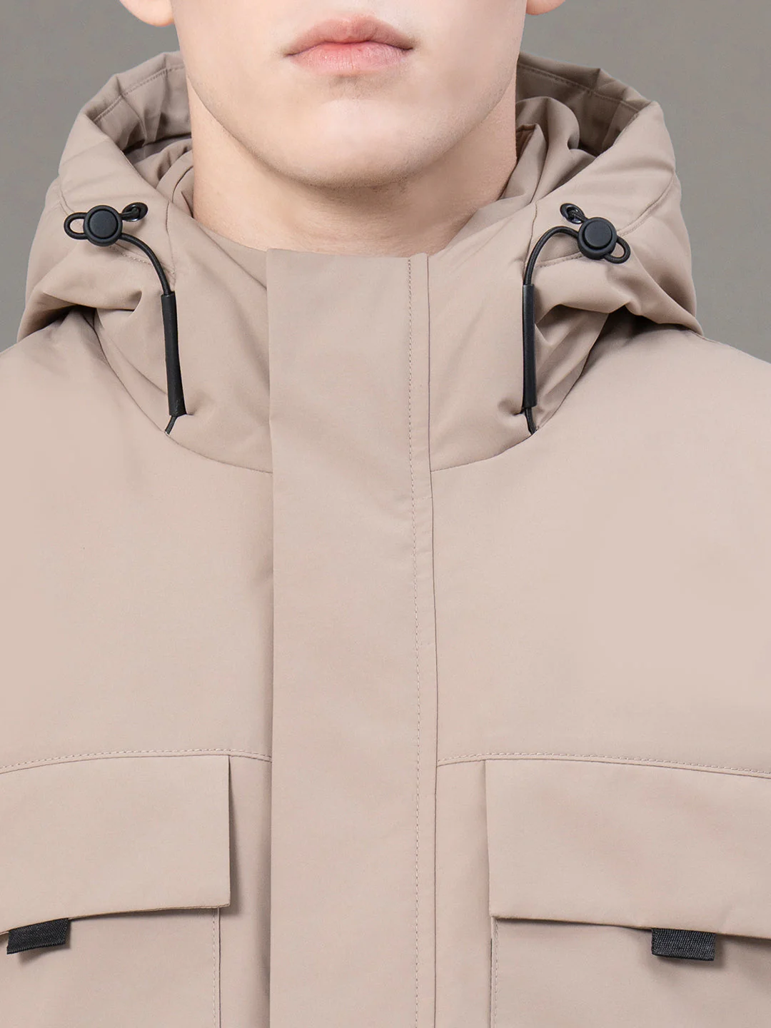 Hooded Padded Jacket for Men - Image 4