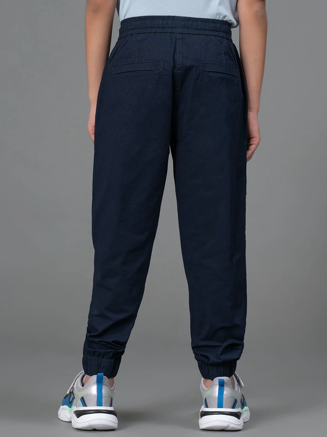 Joggers for Boy's- Comfortable| Cotton | Navy Color | Regular Fit - Image 3