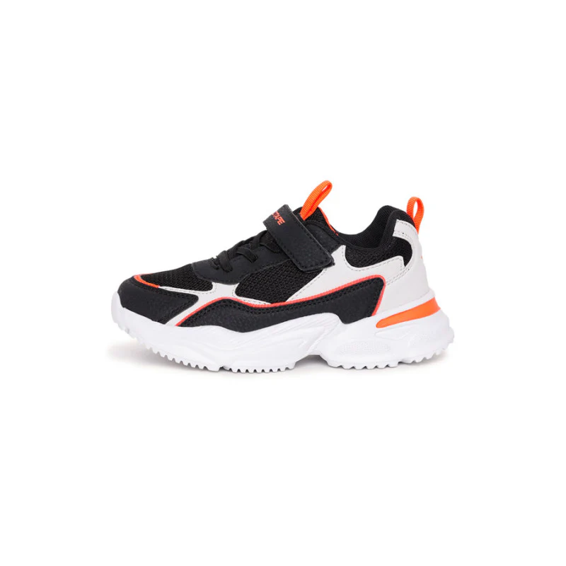 Kids-Unisex Black Walking Shoes - Image 4