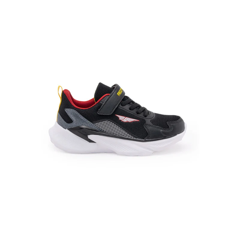 Kids-Unisex Black Walking Shoes - Image 4