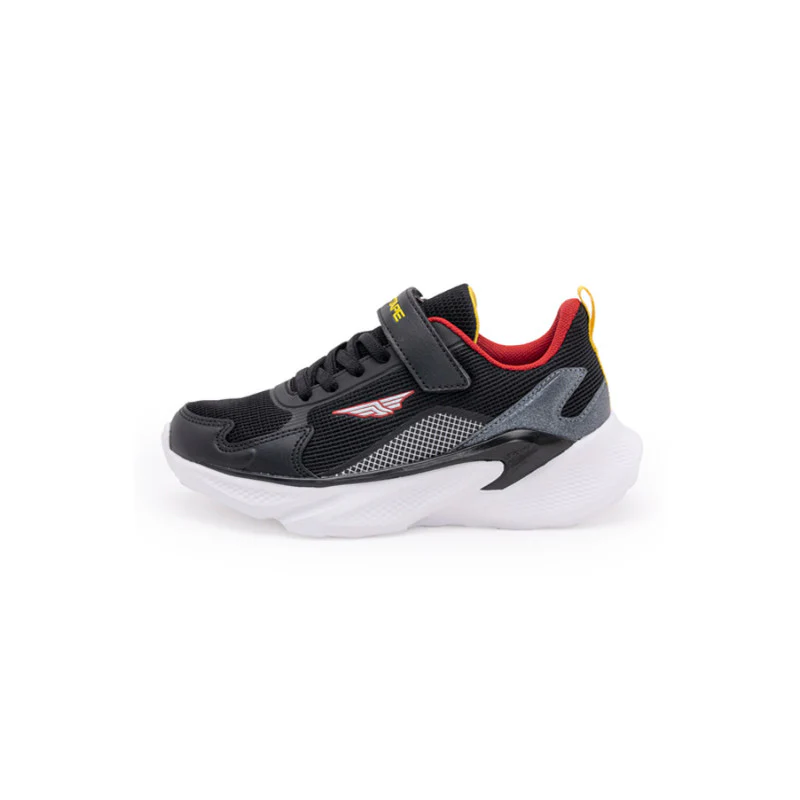 Kids-Unisex Black Walking Shoes - Image 5