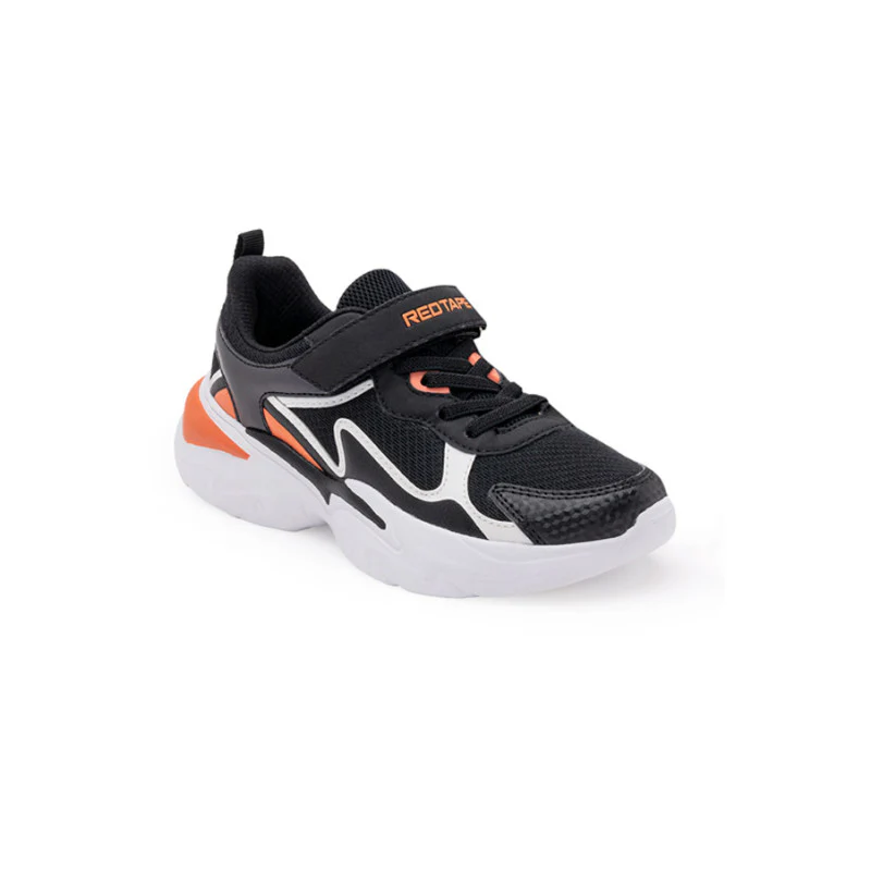 Kids-Unisex Black Walking Shoes - Image 2