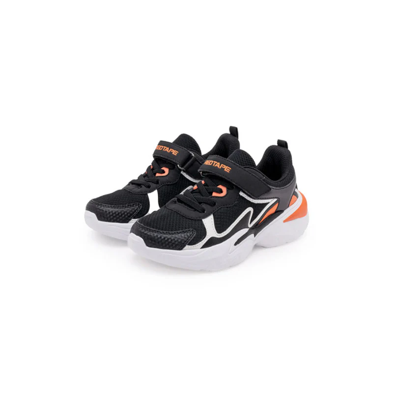 Kids-Unisex Black Walking Shoes - Image 5