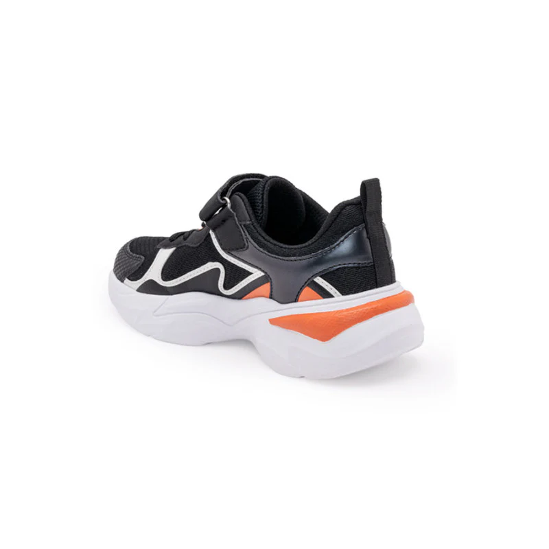 Kids-Unisex Black Walking Shoes - Image 7