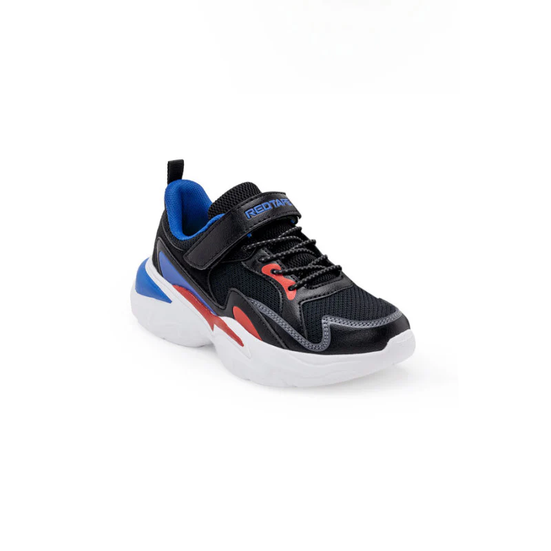 Kids-Unisex Black Walking Shoes - Image 2