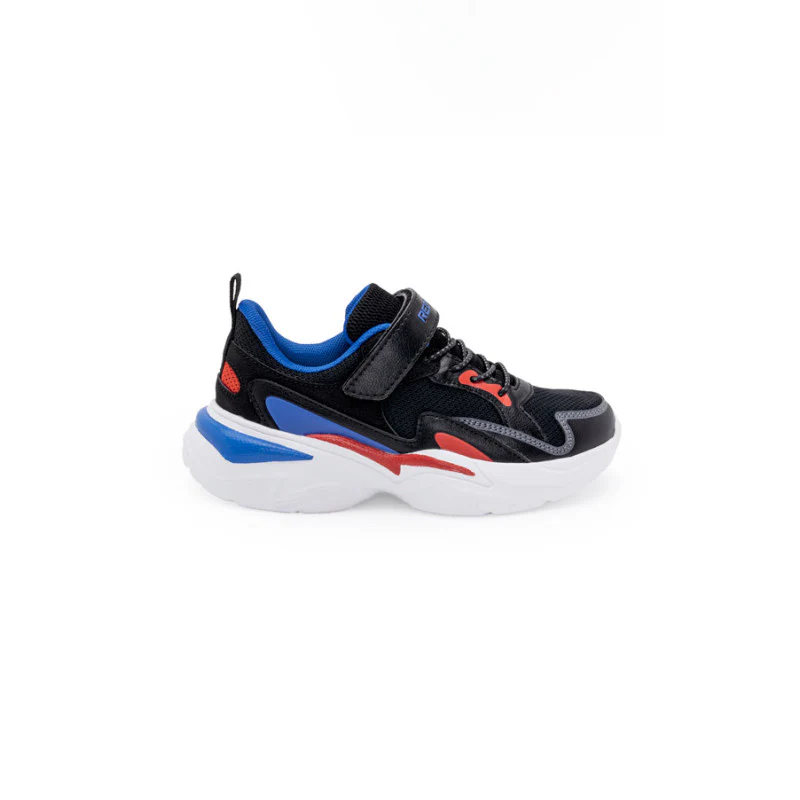 Kids-Unisex Black Walking Shoes - Image 3