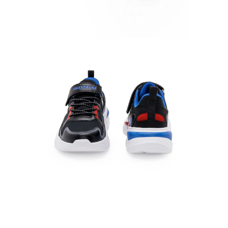 Kids-Unisex Black Walking Shoes - Image 8