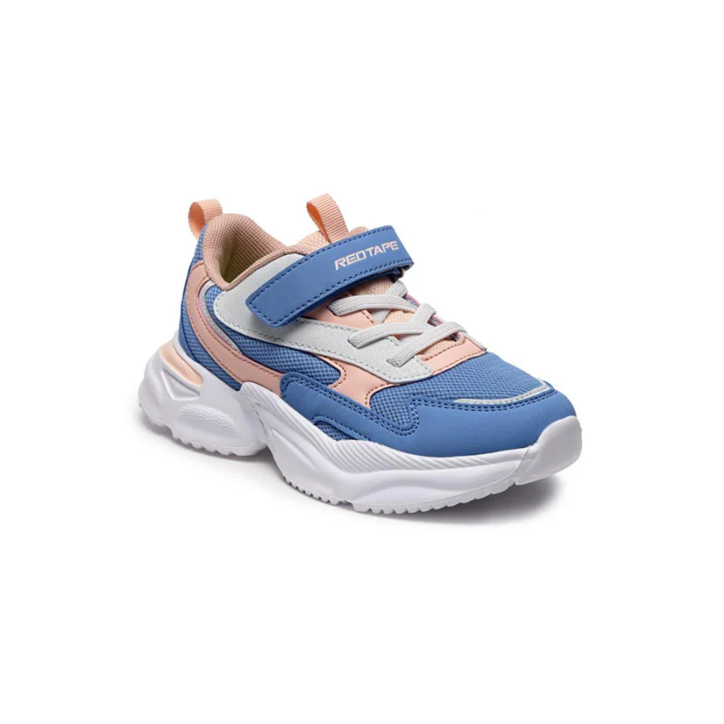 Kids-Unisex Blue Walking Shoes - Image 2