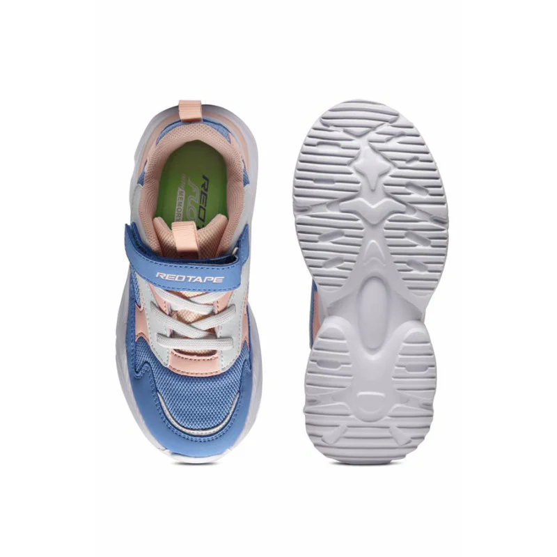 Kids-Unisex Blue Walking Shoes - Image 6