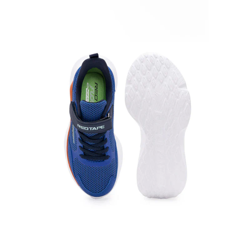 Kids-Unisex Blue Walking Shoes - Image 6