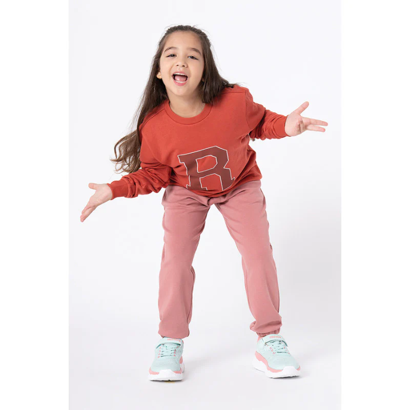 Kids Unisex Brick Printed Sweatshirt - Image 2