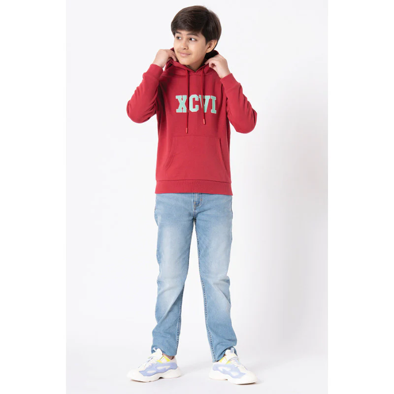 Kids Unisex Cherry Printed Hoodie - Image 10
