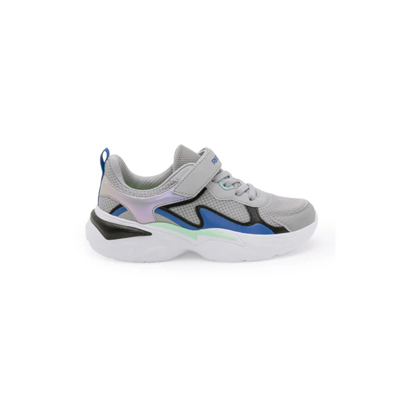 Kids-Unisex Grey Walking Shoes - Image 3
