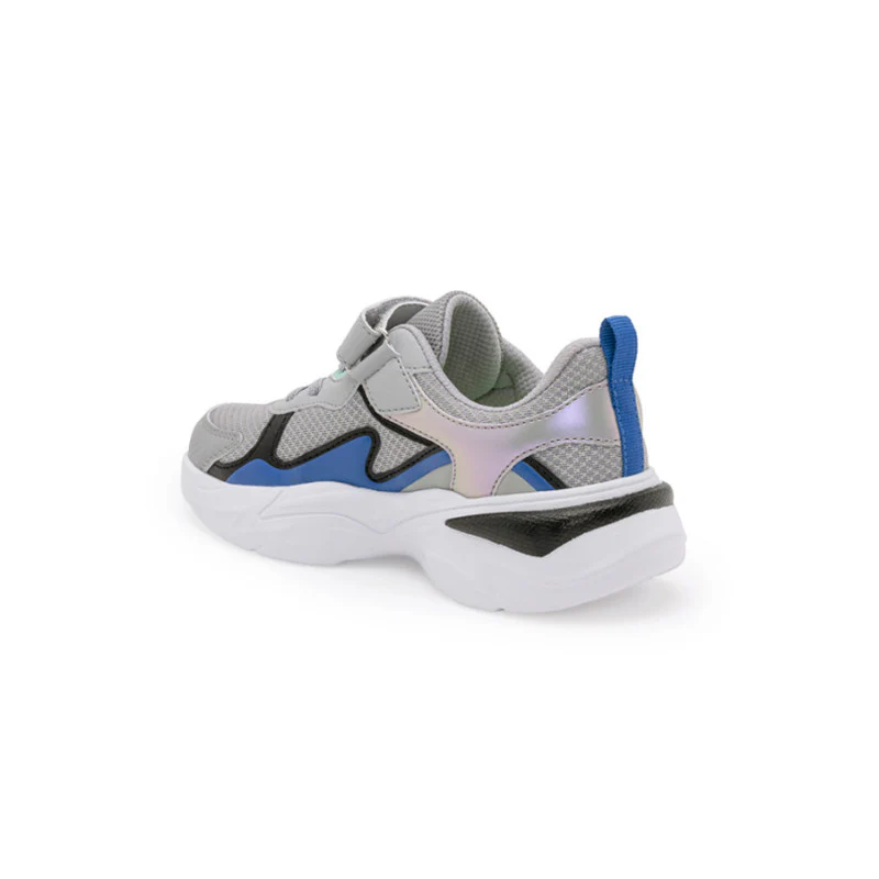 Kids-Unisex Grey Walking Shoes - Image 7