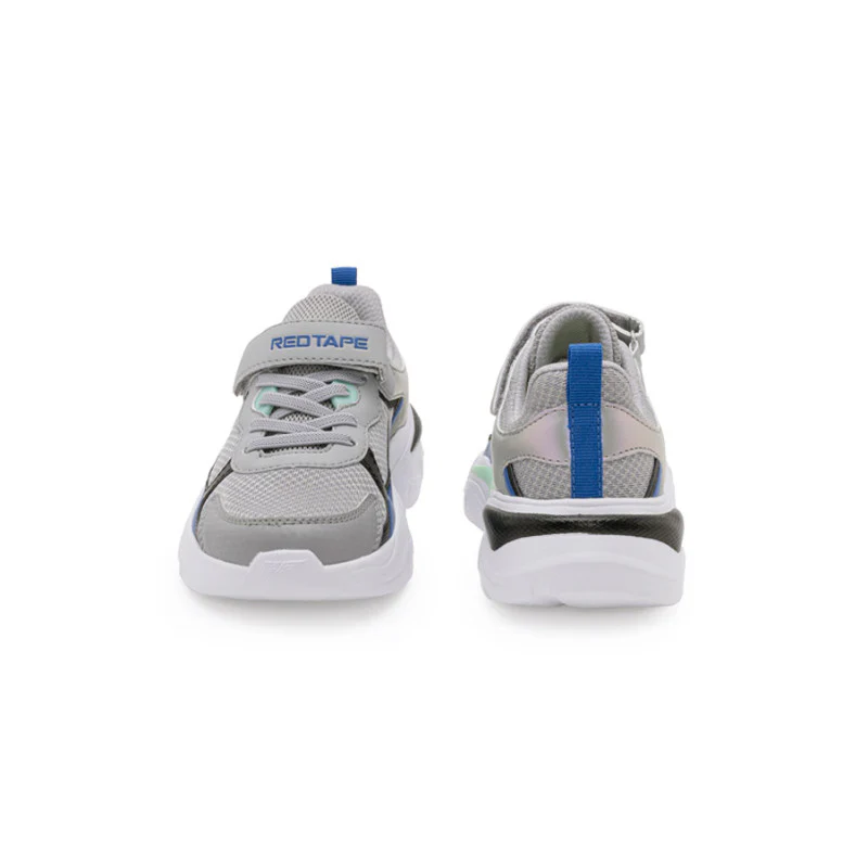 Kids-Unisex Grey Walking Shoes - Image 8