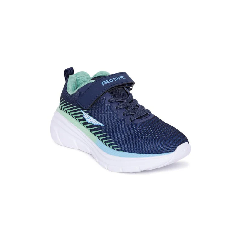 Kids-Unisex Navy Walking Shoes - Image 2