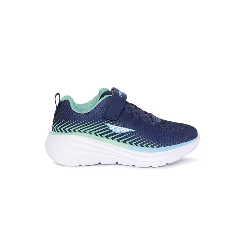 Kids-Unisex Navy Walking Shoes - Image 3