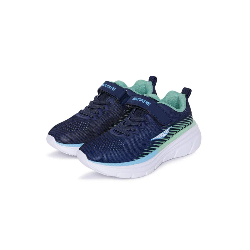 Kids-Unisex Navy Walking Shoes - Image 5