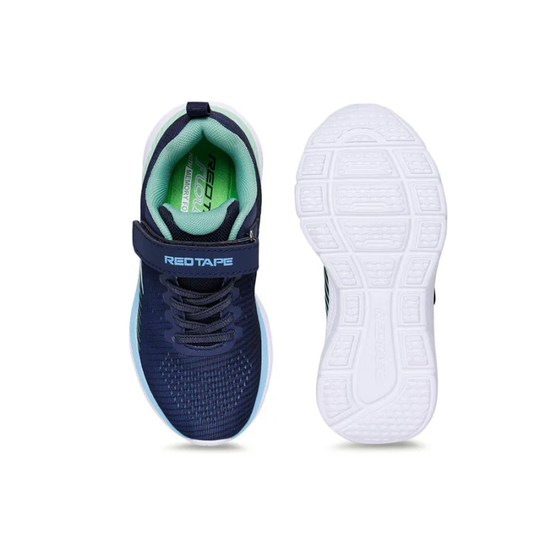 Kids-Unisex Navy Walking Shoes - Image 6
